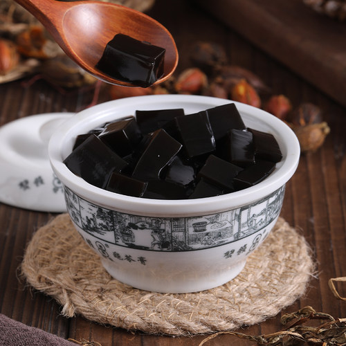 送礼广西双钱蓝色120g原味龟苓膏