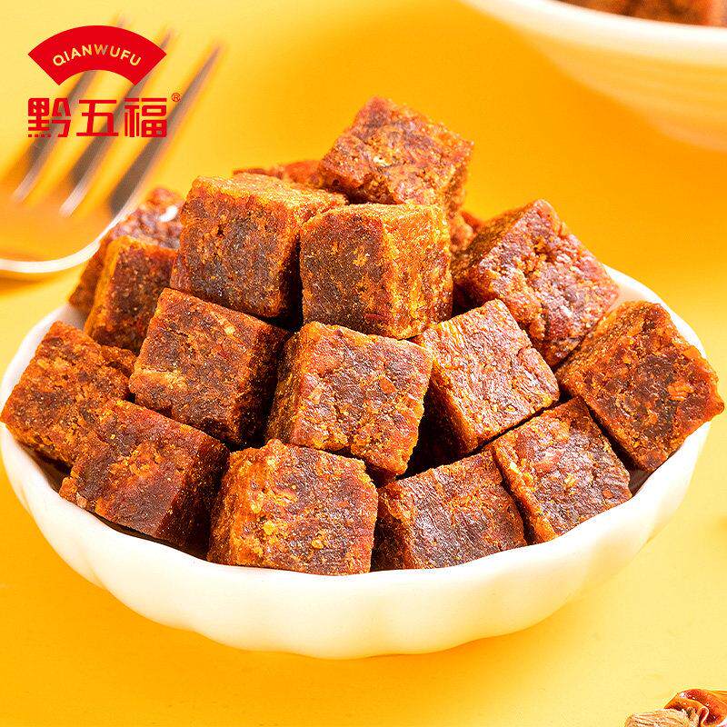 牛肉粒风干 干独立小包装散装香辣五香休闲 零食袋装年货零食500g