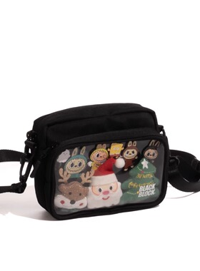 时尚潮牌斜挎小方小食量痛包手机包背挎小包潮迷你亮面横款潮包女