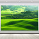 大草原草坪风景画绿色护眼卧室书房宿舍装 饰画草地背景墙壁画自粘