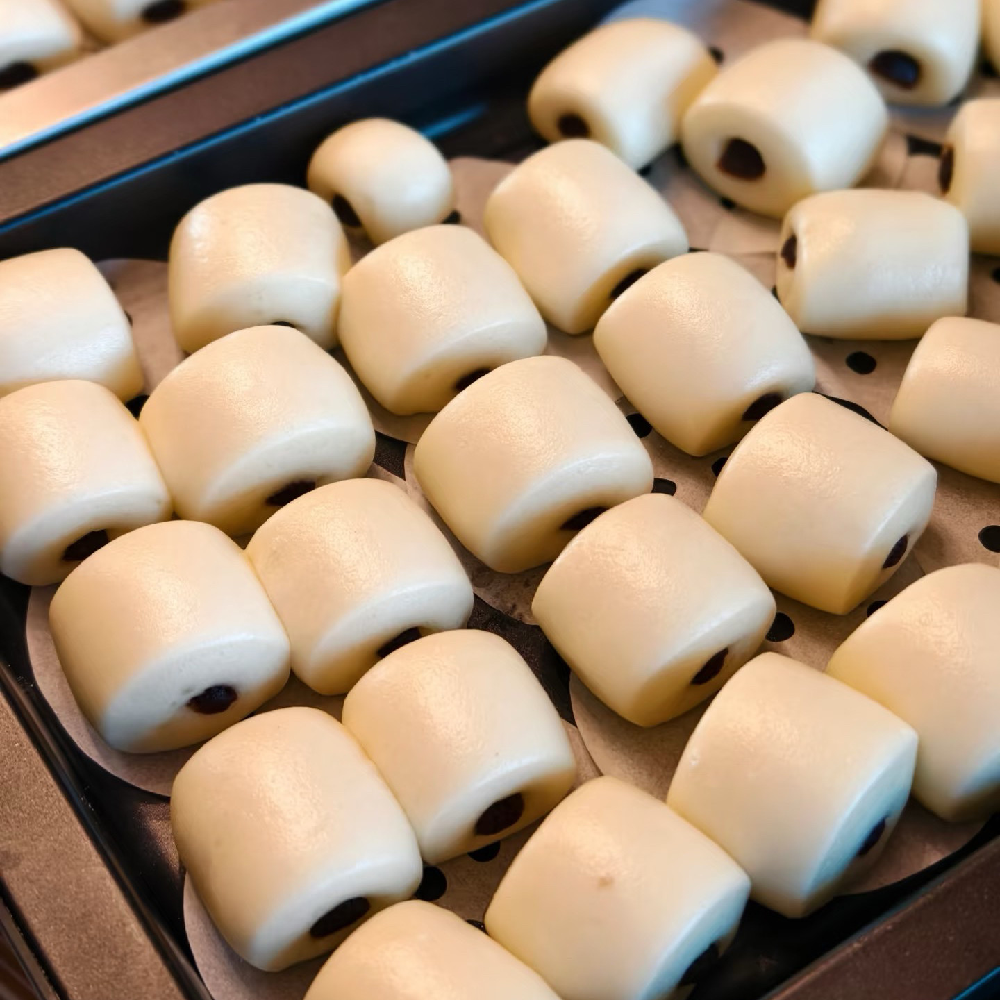 豆沙小馒头奶香夹心面包子手工衢州特产半成品早餐食品加热即食