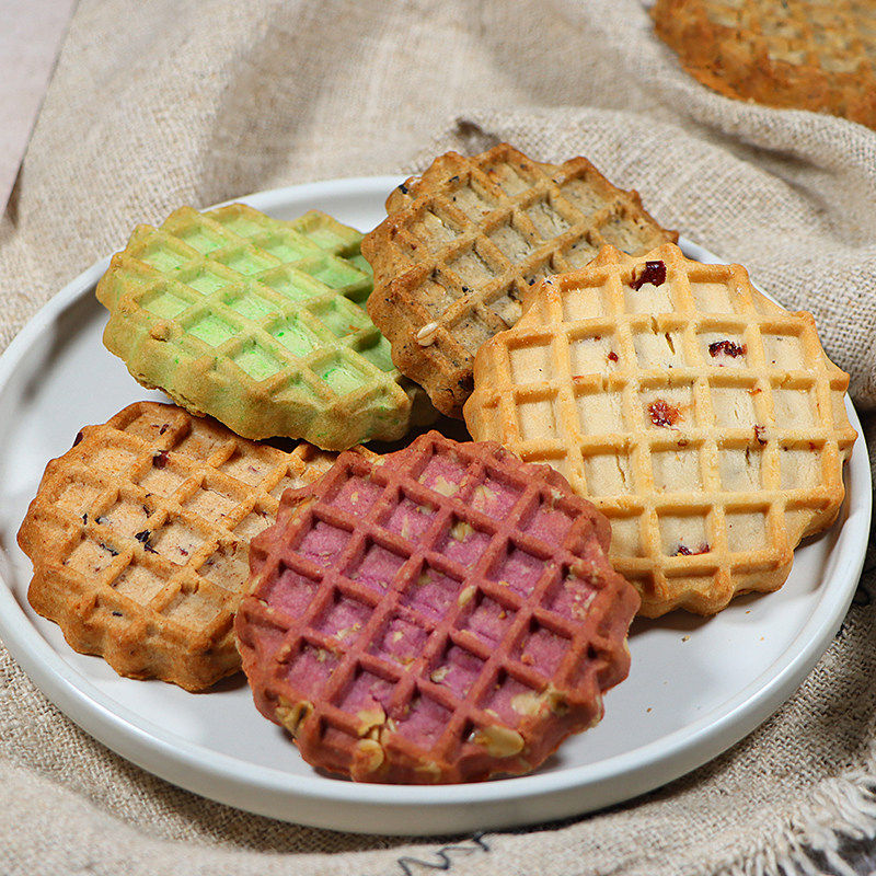 全麦饼干代餐粗粮饱腹魔芋健身脂肪低无油糖健康低热量官方旗舰店