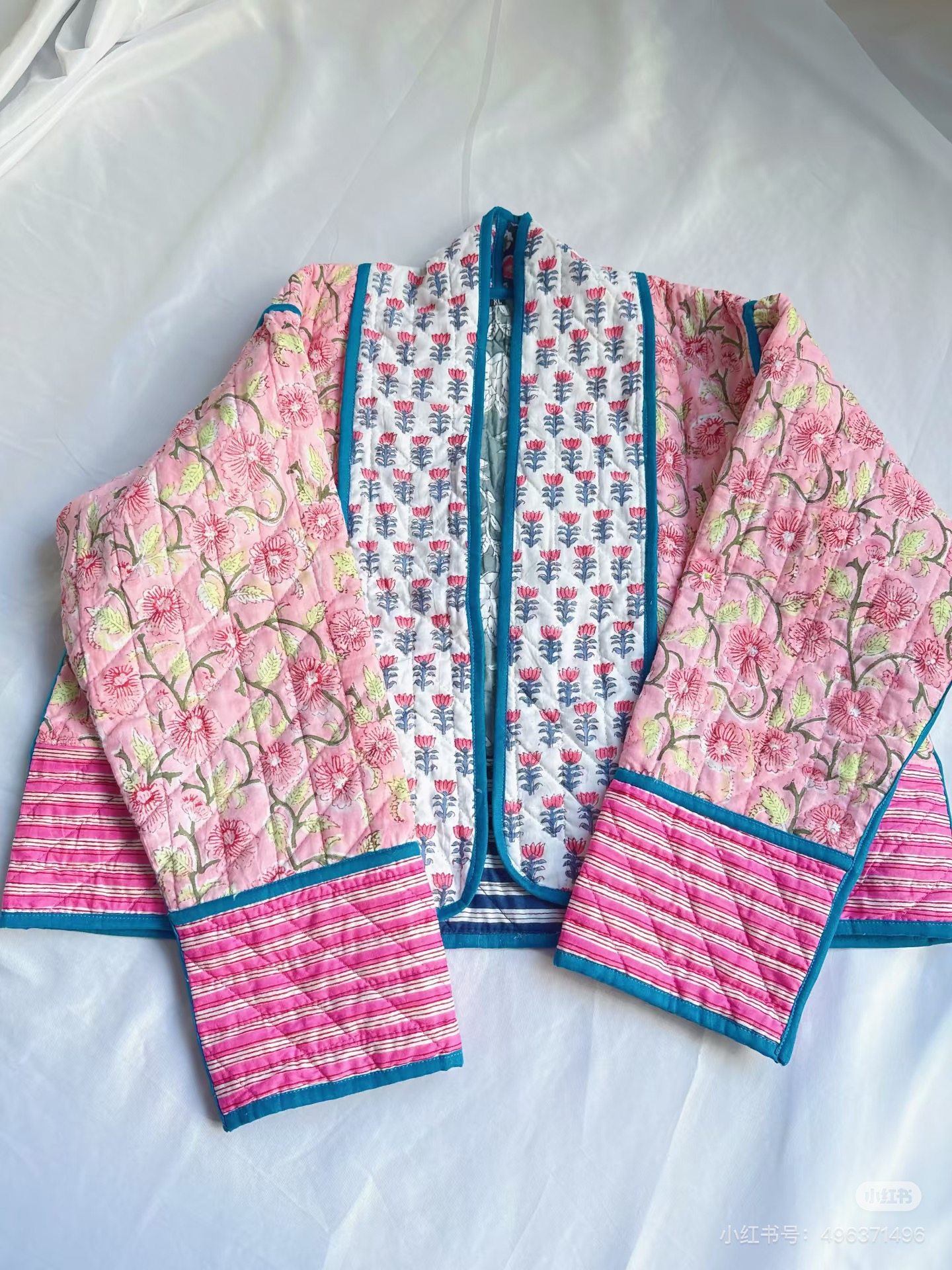 印度棉植物染手工绗逢棉花填充小棉服,个性定制/设计服务/DIY,棉服工装,淘宝优惠券,粉丝福利购,淘宝优惠卷