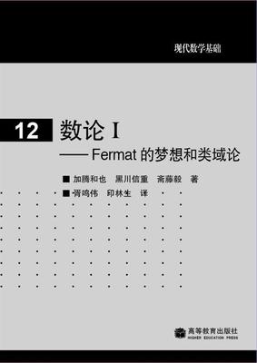 数论I ——Fermat的梦想和类域论 加藤和也 黑川信重 斋藤毅 高等教育出版社