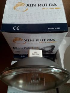 CP60 1000w500w封闭泡舞台灯光灯泡大功率卤素泡 PAR64 帕灯