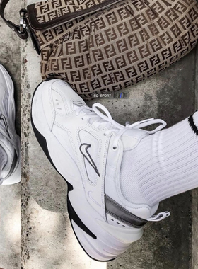 NIKE耐克M2K TEKNO男女增高厚底运动复古休闲老爹跑鞋 BQ3378-100