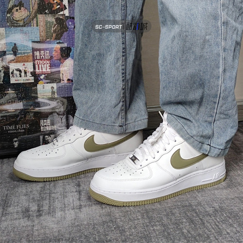 Nike正品耐克Air Force1男女经典空军一号运动休闲板鞋FJ4146-110