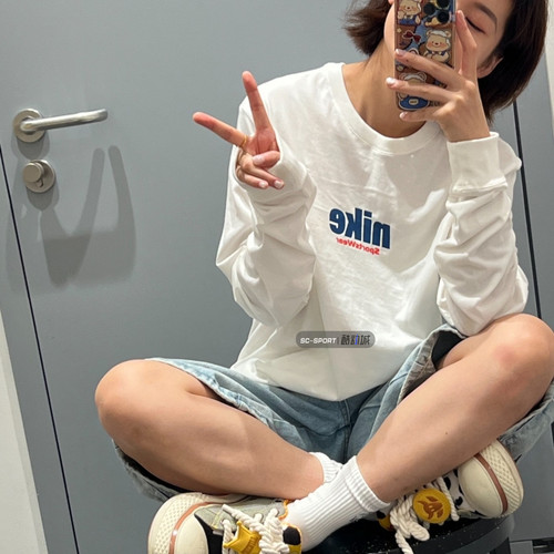 Nike耐克男女运动休闲纯棉长袖