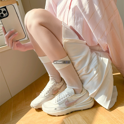 Nike耐克Waffle ONE女子简版Sacai透气轻便休闲华夫鞋 FB1298-101