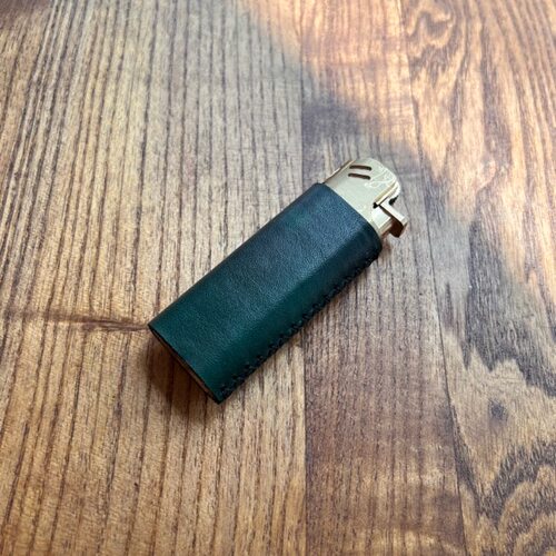 猎鹰打火机皮套头层牛皮手工缝制猎鹰火机套真皮复古便携