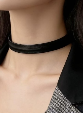 复古原创项圈女颈带小众项链