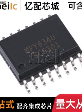 全新原装 MPY634KU SOIC-16 贴片MPY634KU/1K 增效器 IC芯片