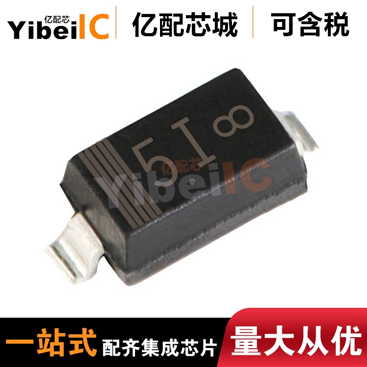 亿配芯城MMSD4148T1G SOD123 MMSD4148T MMSD4148全新原装 整流器