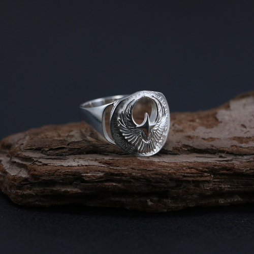 HORIZONBLUE925纯银迷你戒指