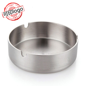 包邮 2MM加厚经典 创意烟灰缸金属 时尚 不锈钢烟灰缸大号欧式