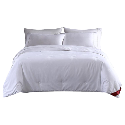 100%双宫茧桑蚕丝被梦洁抗菌纯棉