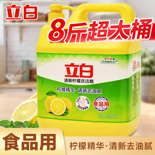 家庭装大桶按压式洗涤剂洗碗液