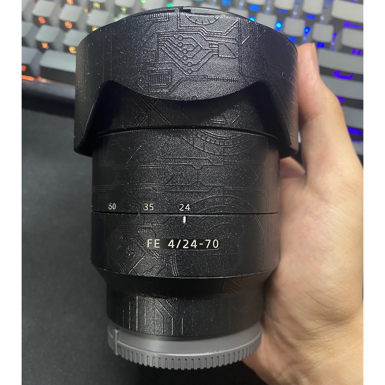 适用索尼相机镜头贴膜E 16-70 18-55 18-105 10-20 70-350贴纸E35