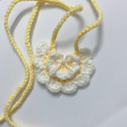 10cm玩偶口水巾娃衣自嘲熊西高地公仔着替配饰棉花娃娃珍珠小围兜