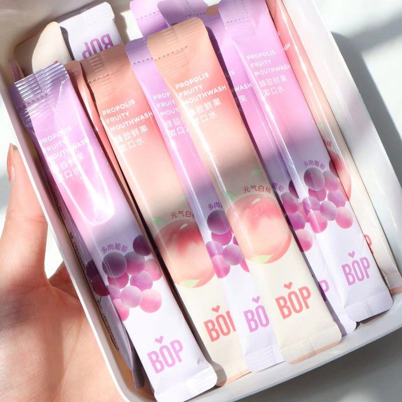 BOP益生菌漱口水便携式条装一次性清新口气口腔清洁男女生旅行装,洗护清洁剂/卫生巾/纸/香薰,漱口水,淘宝优惠券,粉丝福利购,淘宝优惠卷