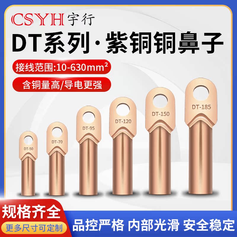 CSYH接线端子铜鼻子DT