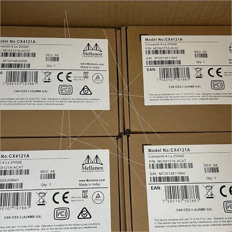 议价迈洛斯 Mellanox MCX4121A-ACAT/XCAT 10/25Gb万兆光网卡