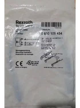 力士乐传器1ST/PC/PC  0830100434