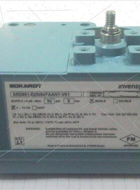 议价FOXBORO ECKARDT 阀门定位器 SRD991-BHNT7EA4NR-V06