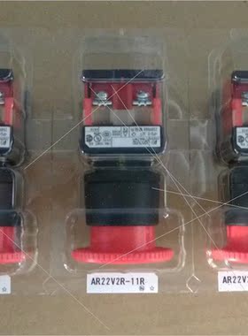 议价议急停按钮开关AR22V2R-11R 红色蘑菇头全议