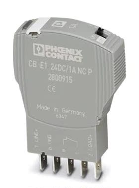 议价电子设备断路器 - CB E1 24DC/1A NC P - 2800915 菲尼克斯
