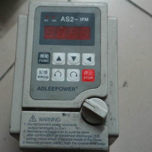 议价 ADLEEPOWER 爱德利 220V1.5KW变频器 AS2-115 流水线调速器