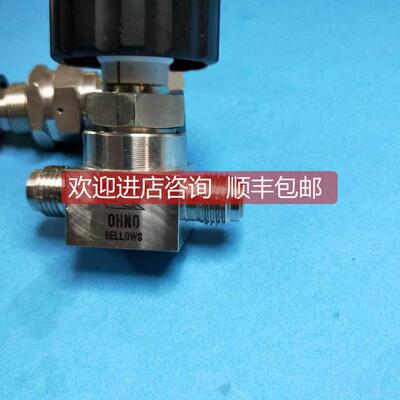 议价OHNO BFLLOWS SUS316L D-EP GE112D隔膜阀 1/4in.VCR外螺纹