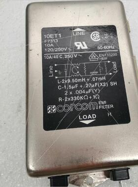 议价CORCOM交流滤波器10ET1 F7313议