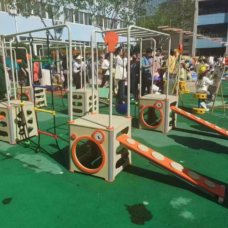 攀爬运动组合体能训练安吉方箱