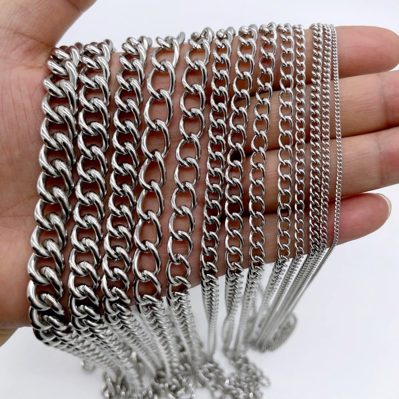 304不锈钢广告吊牌链 标识牌吊灯吊旗车位牌悬挂专用链条门牌挂链,饰品/流行首饰/时尚饰品新,链条,淘宝优惠券,粉丝福利购,淘宝优惠卷