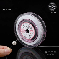 Серебристо-белый, 0.6mm, 10м