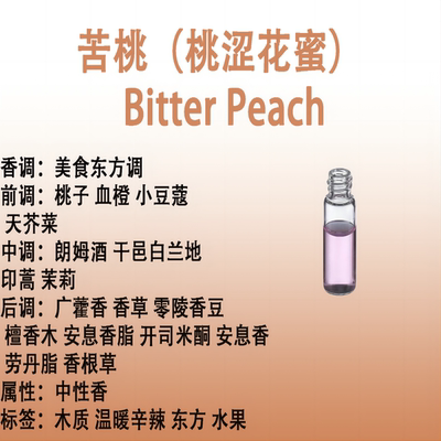苦桃（桃涩花蜜）Bitter Peach