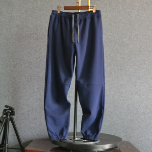 直筒束脚口长裤 大码 清仓外贸原单男纯棉毛圈春秋运动休闲卫裤 特价