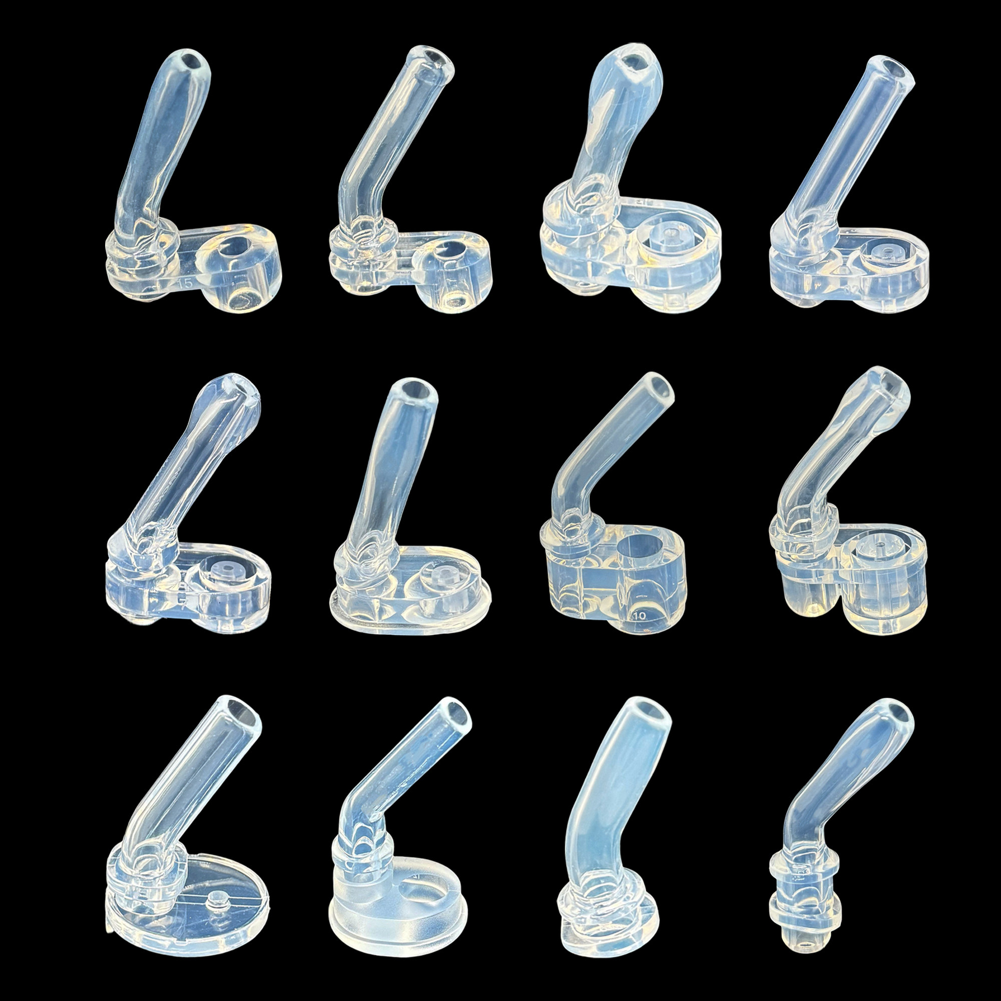 儿童保温杯配件吸管吸嘴水杯硅胶替换头水壶迪士尼双饮杯尼吸嘴