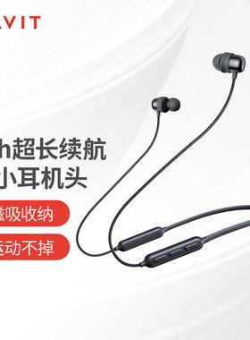 havit/海威特 I30蓝牙耳机入耳式跑步运动耳机挂脖式长续航高音质