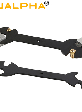 3D打印机配件 E3D喷嘴MK8打印头扳手 多功能 五合一 喷嘴维修工具