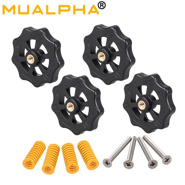 CR10手拧螺母弹簧M4螺丝调平套件