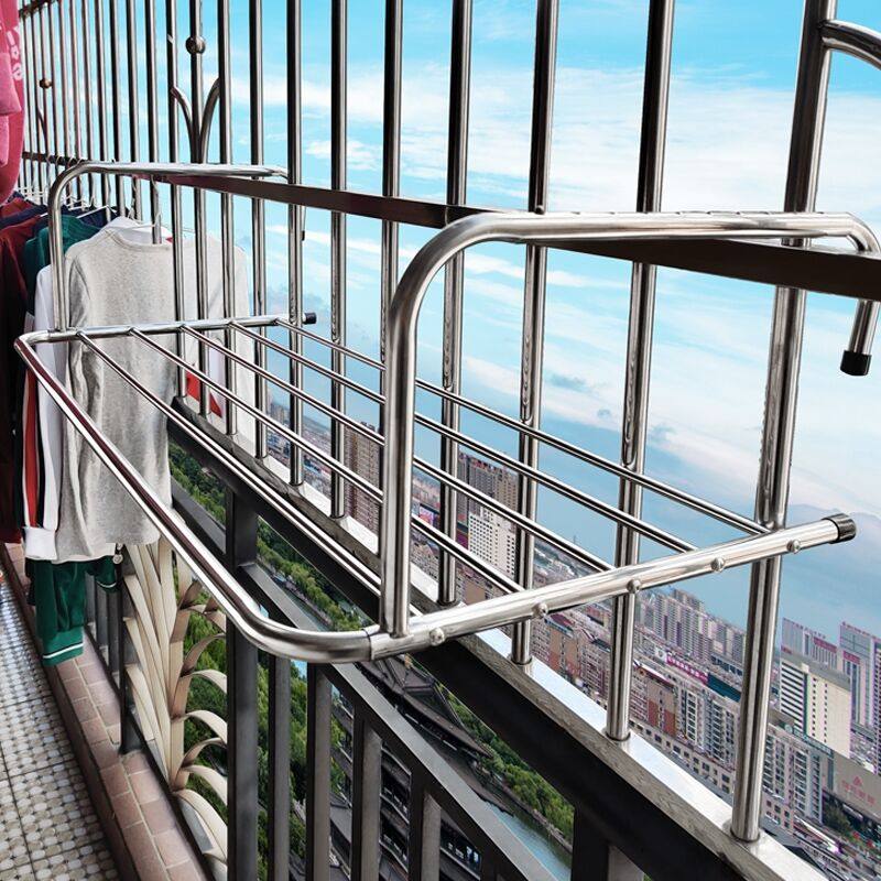 室外阳台晒鞋神器高层窗挂晾衣服