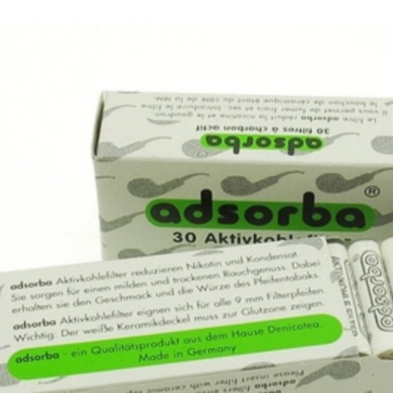 原装Denicotea丹尼古特 德国活性炭9MM滤芯烟斗烟嘴通用