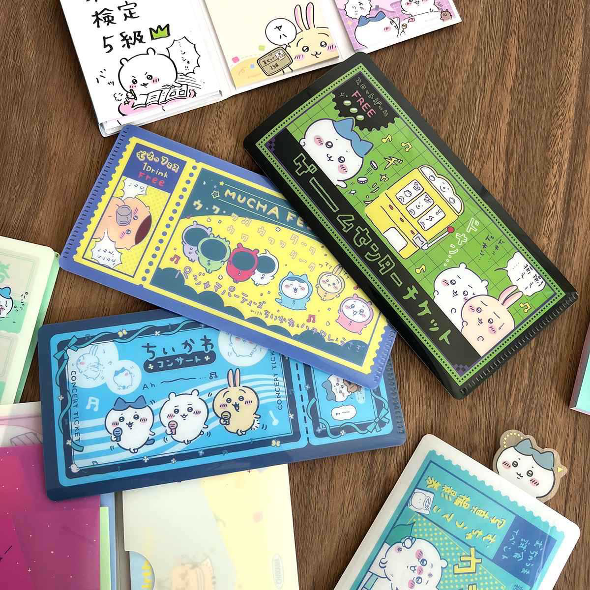 chiikawa日本同款二代票夹可爱小八乌奇萨演唱会门票收纳夹入场券