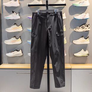 束脚防泼水运动休闲长裤 宽松大码 AYKW451 男2026新款 李宁运动裤