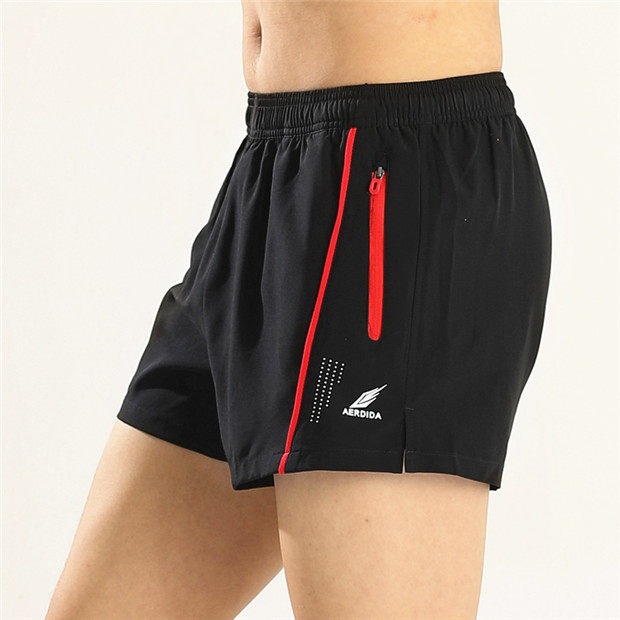 跑步短裤男夏季薄透气马拉松田径训练比赛男子短跑速干三分超短裤