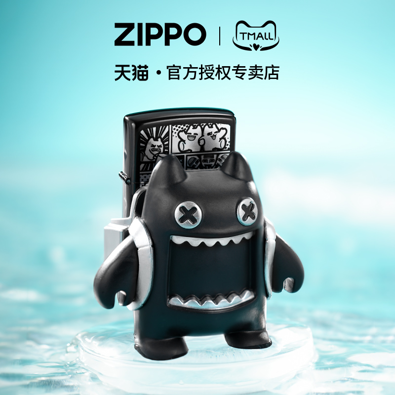zippo打火机2023魔鬼猫套装