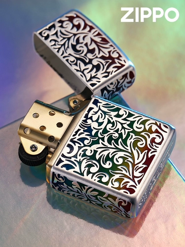 Мужская радужная ветрозащитная зажигалка на керосине, делается под заказ, подарок на день рождения