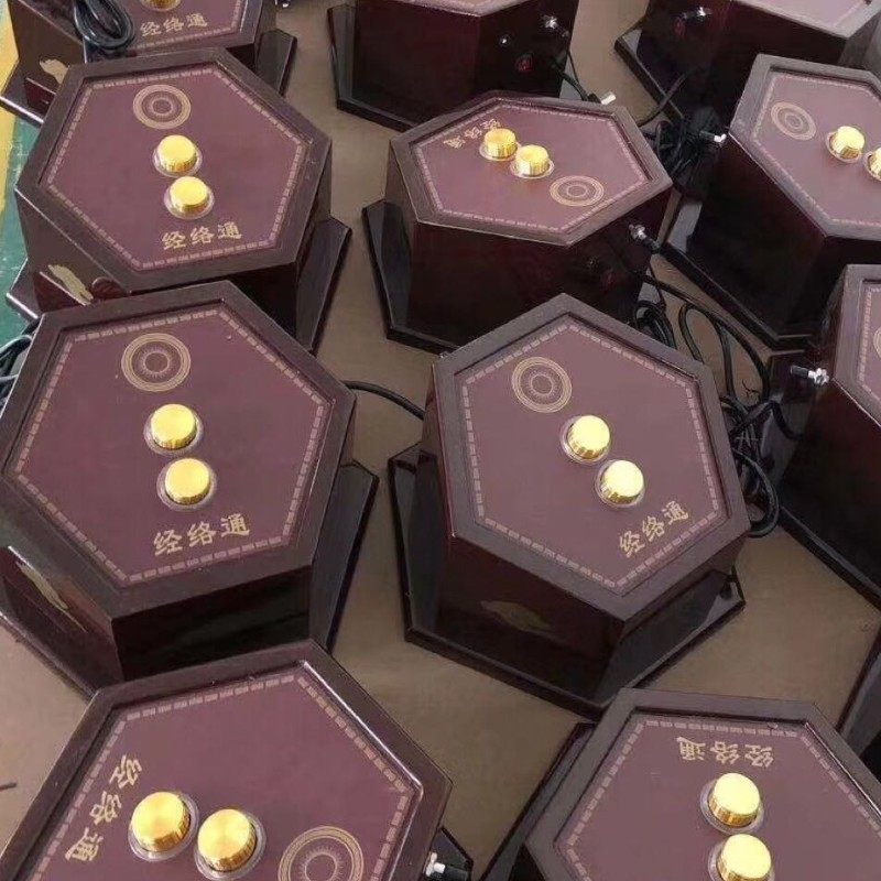 美容院经络通仪器加热刮痧探头艾灸陶瓷罐疏通经络温灸罐拔罐养生